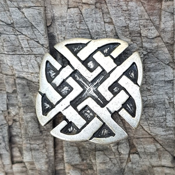 keltisches Kreuz, Beschlag silberfarben