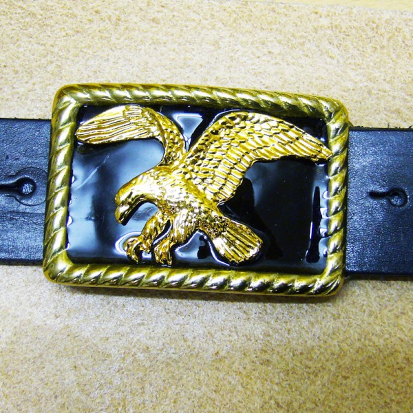 Goldener Adler, 4cm Gürtelschließe, Schnalle
