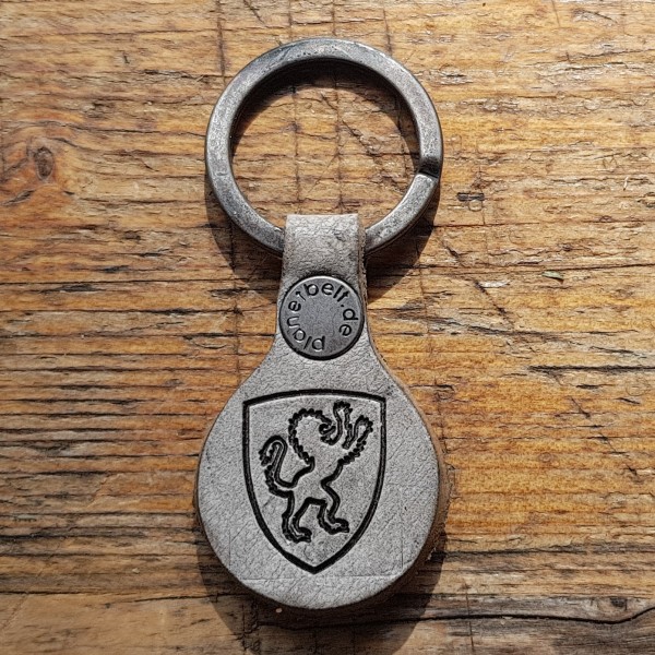 Schlüsselanhänger Mittelalter Löwen-Schild
