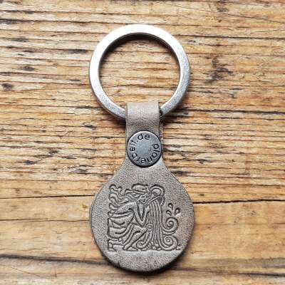 Schlüsselanhänger Doppel-Sternzeichen | 12 Tierkreiszeichen | Aus Metalllegierung | Rundes Design